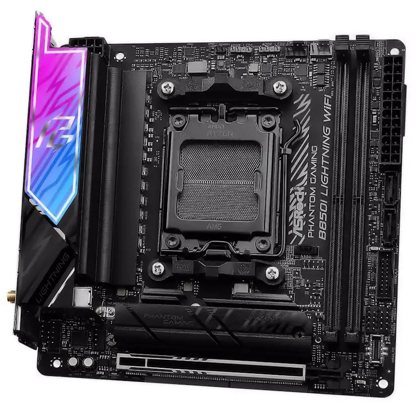 Informático Arganzuela - Montaje Placa Base ASRock B850I Lightning WIFI Arganzuela