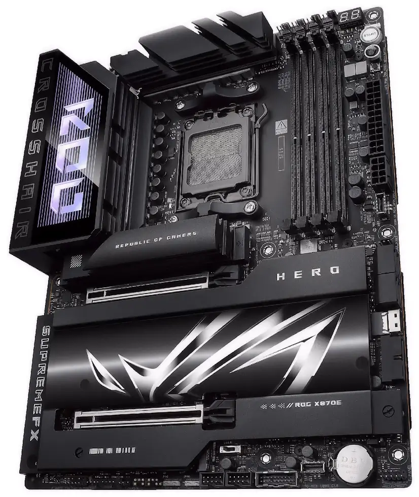 Informático Arganzuela - Montaje Placa Base ASUS ROG CROSSHAIR X870E DARK HERO Arganzuela