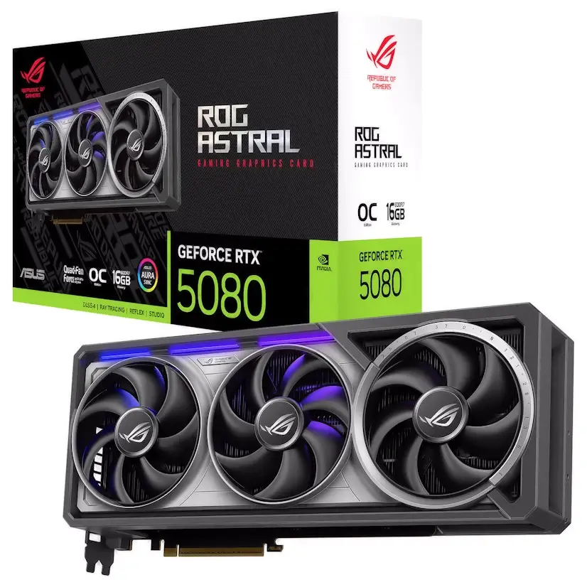 Informático Arganzuela - Montaje NVIDIA GEFORCE RTX 5080 Arganzuela